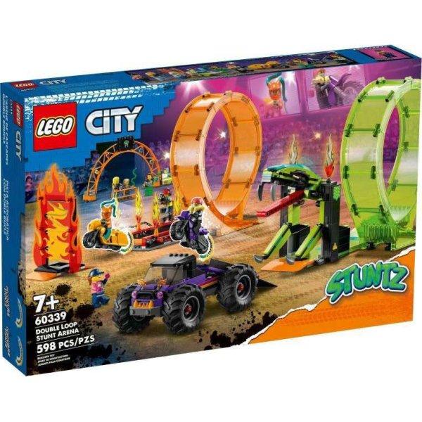 LEGO City Stuntz - Kaszkadőr aréna dupla hurokkal (60339)