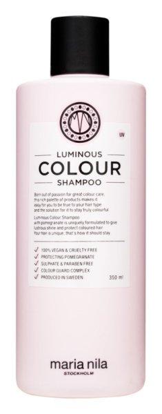Maria Nila Fényesítő sampon festett hajra Luminous Colour
(Shampoo) 100 ml