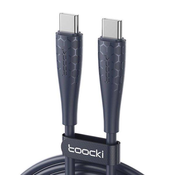USB-C kábel USB-C Toocki TXCTT3-LB03, 1m, FC 240W (kék)