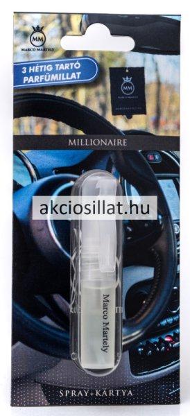 Marco Martely Millionaire Spray + Kártya autóillatosító - Paco Rabanne 1
Million