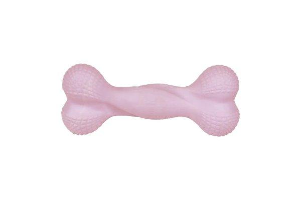 Amarago eco friendly TRP foam bone big pink - Nagy csont rózsazsín 15cm/76g