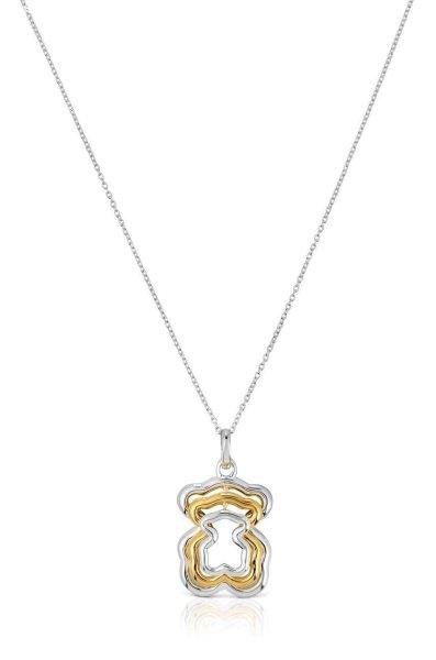 Tous Bájos ezüst nyaklánc bicolor medállal 1004018200
(lánc, medál)