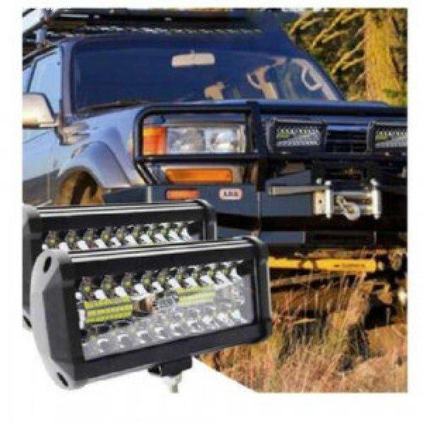 Autós LED reflektor - 120W 165mm IP68 10-30V