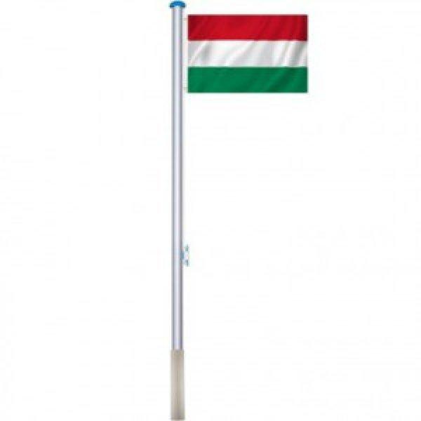 Zászlótartó rúd magyar zászlóval