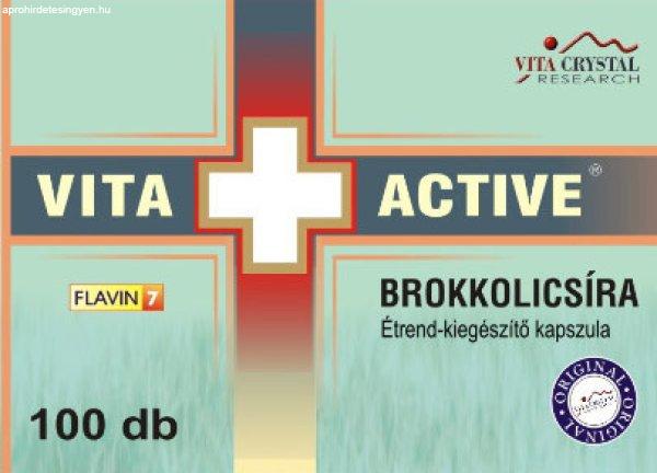 Vita Crystal Vita+Active Brokkolicsíra kapszula 100db