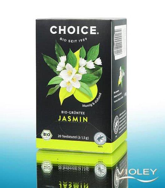 Choice bio zöld tea jázmin 30 g