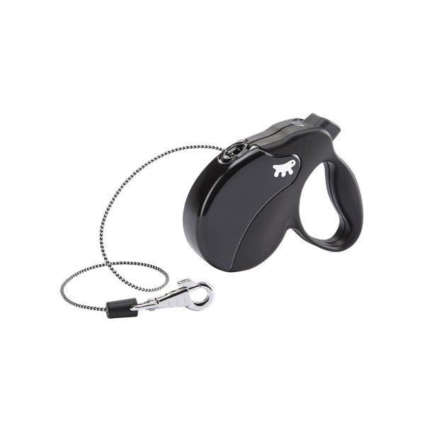 Ferplast Amigo Cord mini automata póráz Black (75700017)