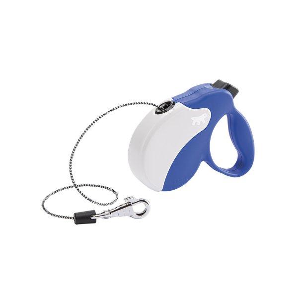 Ferplast Amigo Cord mini automata póráz Blue White (75700025)