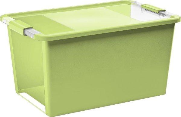 Box korral KIS Bi-Box L, 40L, fényes zöld, 35x55x28 cm