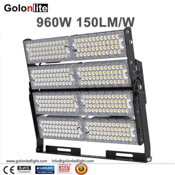 GOLON 960W LED Stadium Flood Light 150LM/W