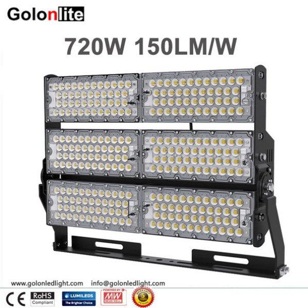 GOLON 720W LED Module Stadium Floodlight 150lm/W