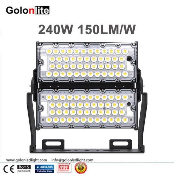 GOLON 240W LED Flood Light 150lm/w