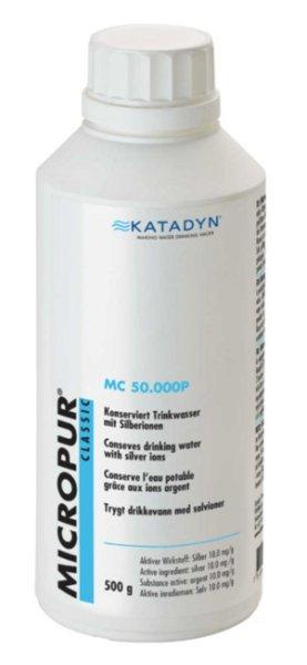 Katadyn Micropur Classic MC 50'000P vízfertőtlenítő por, 500g