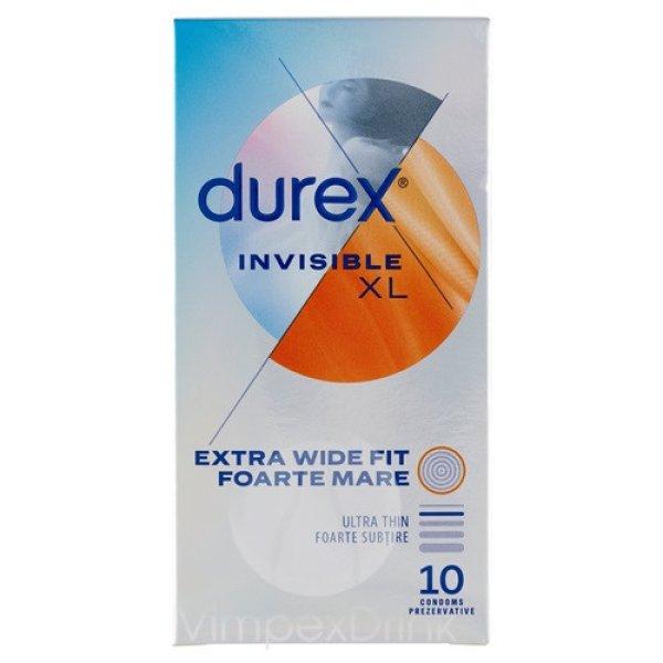Durex óvszer 10db Invisible XL