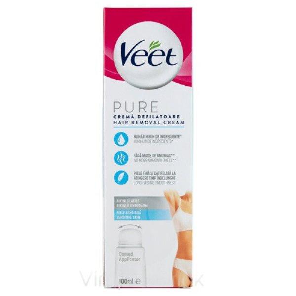 Veet Pure szőrt.kr bik.v.&hón é.bőr 100ml.