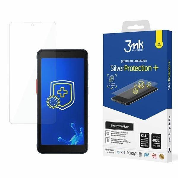 3MK Silver Protect+ Samsung G525 Xcover 5 nedves felvitelű antimikrobiális
képernyővédő fólia