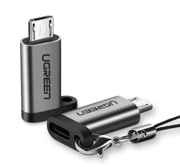 UGREEN US133 OTG - micro USB adapter (fekete)