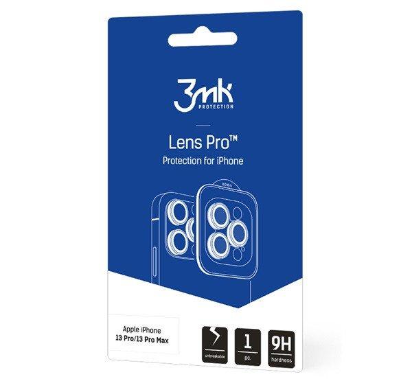 3MK LENS PRO kameravédő üveg (2.5D lekerekített szél, karcálló, 9H,
felhelyezést segítő keret) FEKETE Samsung Galaxy Z Flip4 5G (SM-F721)