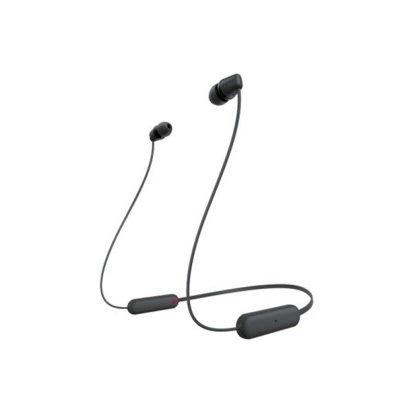 Bluetooth headset Sony WI-C100 Fekete (1 egység)