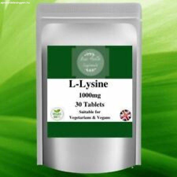 H&B l-lysine tabletta 1000mg 60 db
