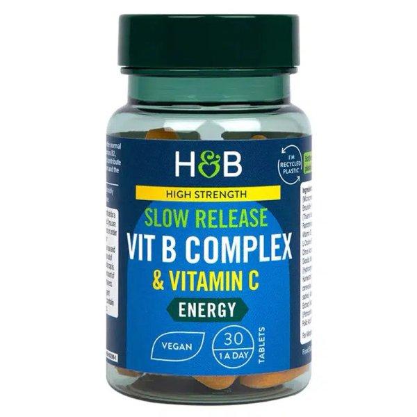 H&B retard b-komplex+c-vitamin 500mg 30 db
