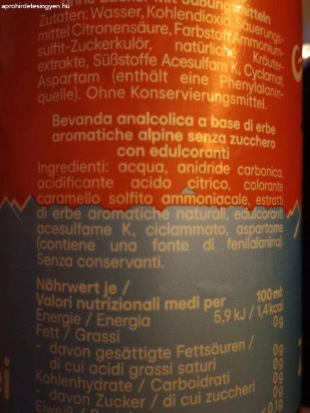 Almdudler üditőital cukormentes 500 ml