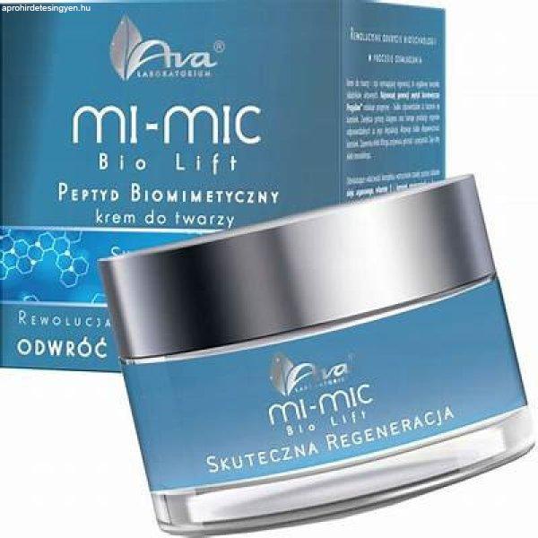 Ava Mi-Mic bio lift növényi botox arckrém biomimetikus peptiddel 50 ml