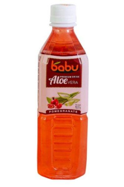 BABU ALOE VERA ITAL GRÁNÁTALMA 500ML