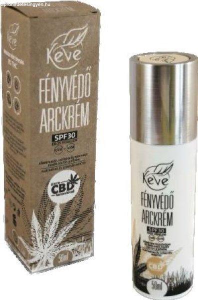 Keve cbd fényvédő arckrém 50 ml