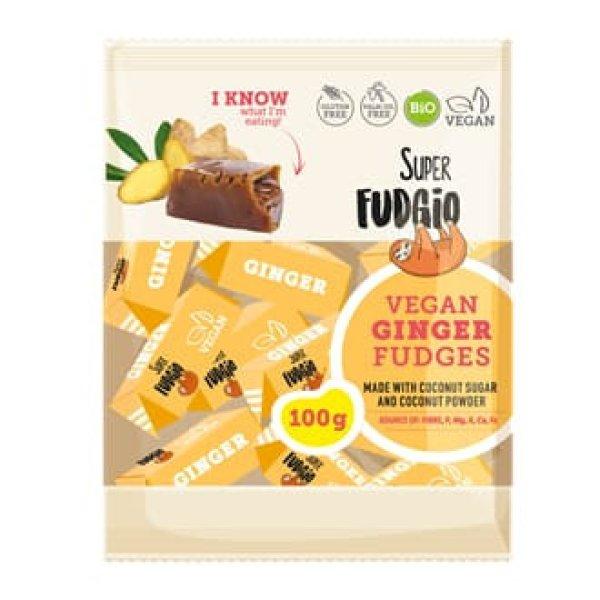 Super fudgio bio vegán karamella gyömbéres 100 g
