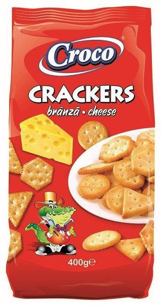 Croco Crackers 400G Sajtos