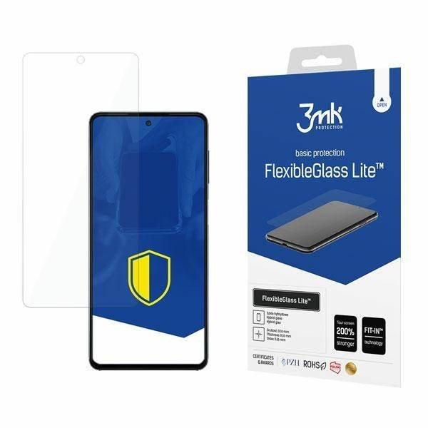 3MK FlexibleGlass Lite Samsung M526 M52 5G hibrid üveg Lite kijelzővédő
fólia