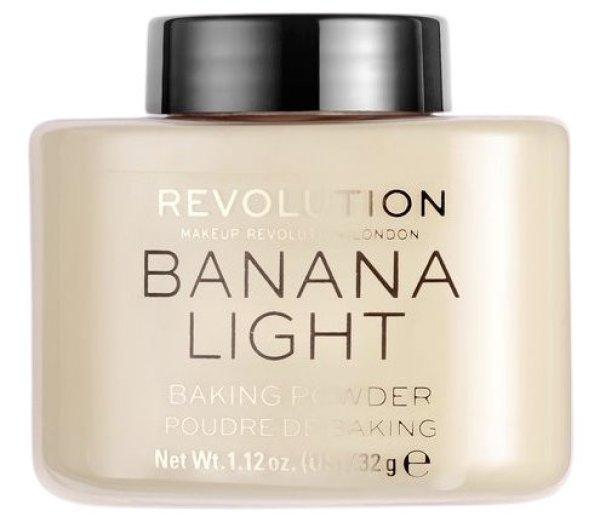 Revolution Átlátszó púder (Loose Baking Powder Banana Light)
32 g