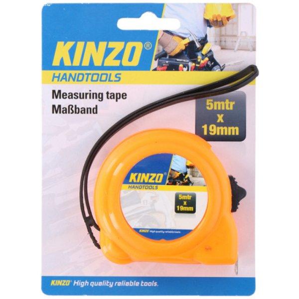 Kinzo tools, 5 méteres mérőszalag, vegyes színekben