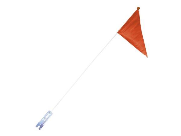 Dresco, kerékpár zászló - narancs - 150 cm