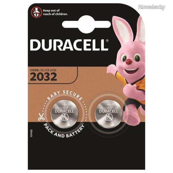 Duracell 2032-es 3V-os litum elem 2db.