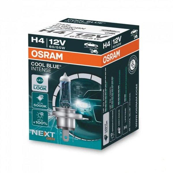 Osram, 12 V H4 60/55W DB COOL BLUE NEXT GEN +100%