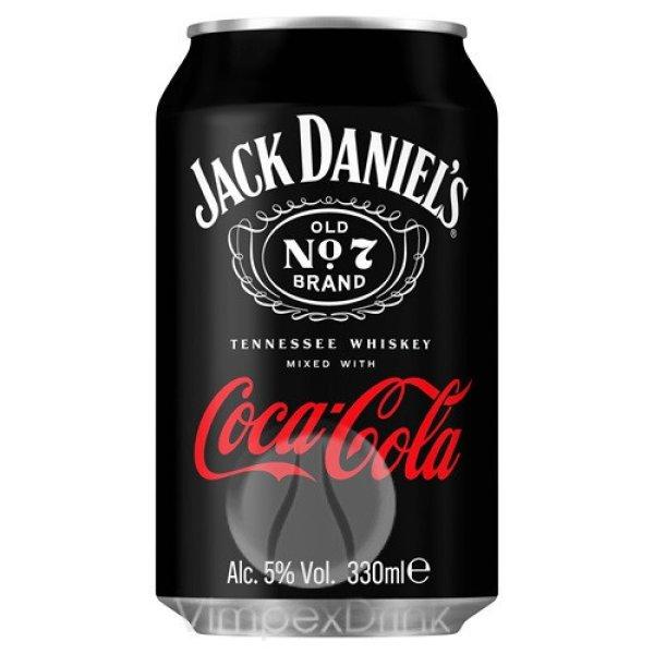 COCA Jack & Coke 0,33l