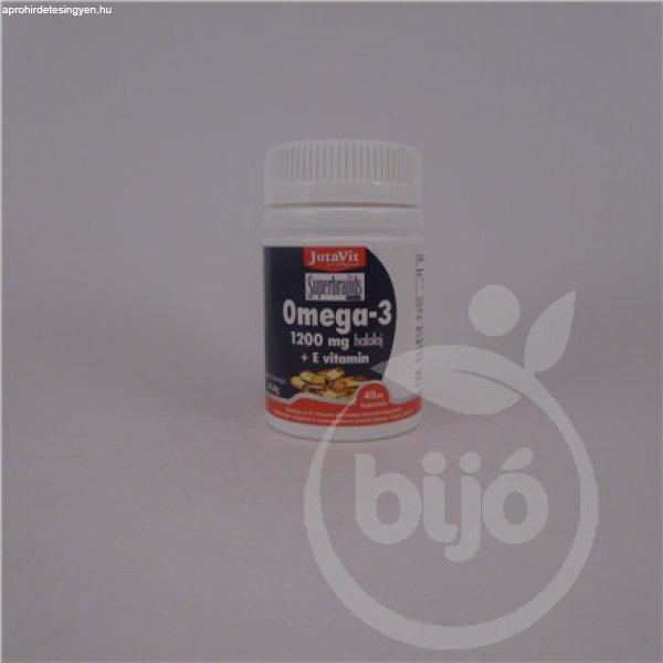 Jutavit omega-3 halolaj + e-vitamin 1200 mg 40 db