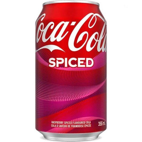 Coca Cola Spiced málnás fűszeres kóla 355ml