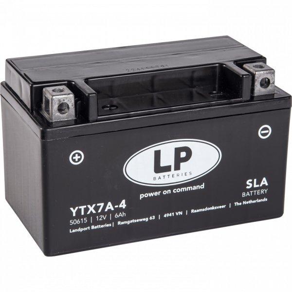 Lp, Akkumulátor, YTX7A-4, 6AH, 105A