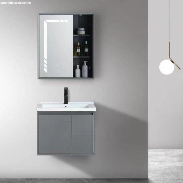 Selora fürdőszobabútor szett mosdókagylóval + LED világítással - 80 cm
(6308D)