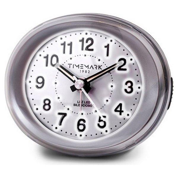 Analóg Ébresztőóra Timemark Ezüst színű LED Fény Csendes Snooze
Éjszakai mód 9 x 9 x 5,5 cm (9 x 9 x 5,5 cm)
