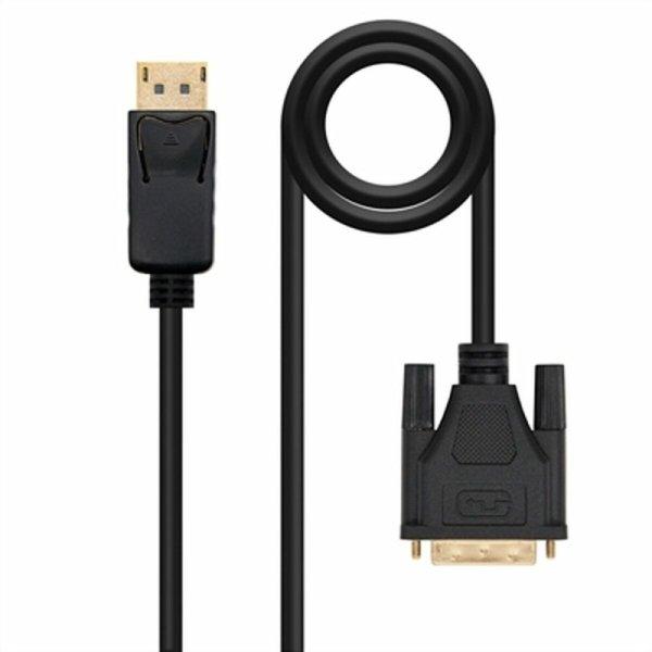 DisplayPort–DVI Adapter NANOCABLE 10.15.4501 1 m Fekete