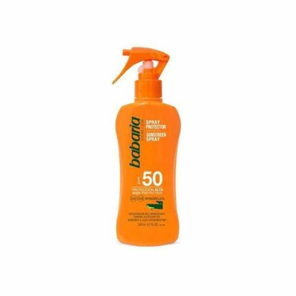 Test Napvédő Spray Babaria Spf 50 200 ml