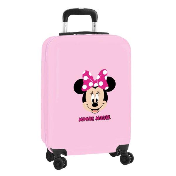 Kabin bőrönd Minnie Mouse My Time Rózsaszín 20'' 34,5 x 55 x 20 cm