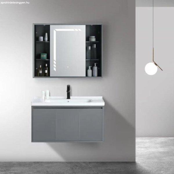 Selora fürdőszobabútor szett mosdókagylóval + LED világítással - 90 cm
(6309D)