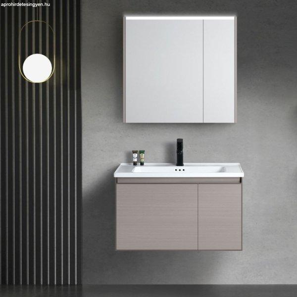 Selora fürdőszobabútor szett mosdókagylóval + LED világítással - 80 cm
(503-80)