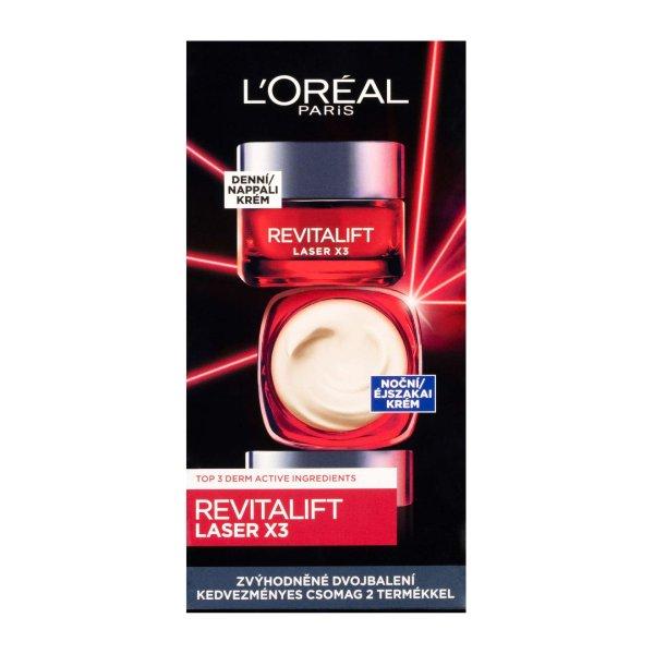 L'Oréal Paris Revitalift Laser nappali + éjszakai Arckrém Csomag 100ml