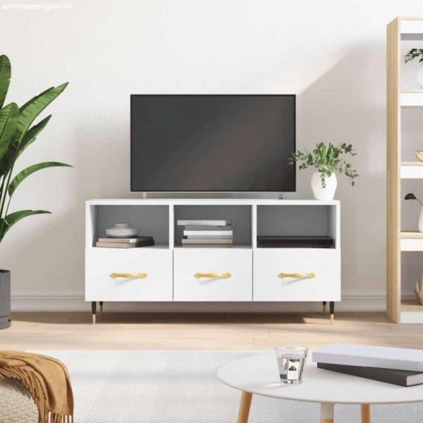 vidaXL fehér műfa TV-szekrény 102 x 36 x 50 cm